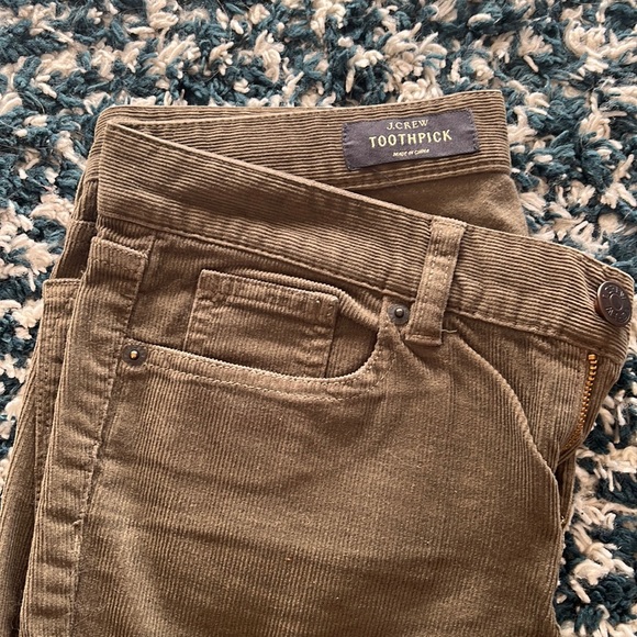 Jcrew Toothpick Corduroy - Picture 1 of 4